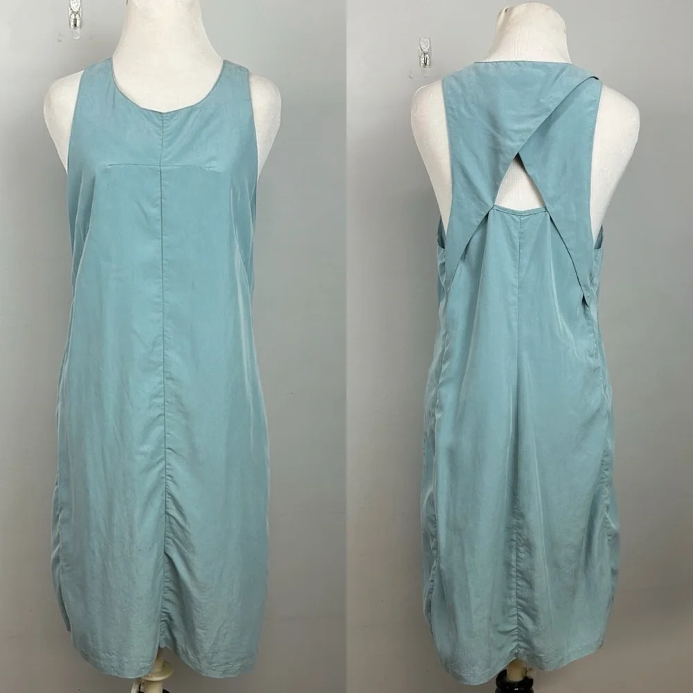 Calvin Klein Dusty Blue Sleeveless Shift Dress